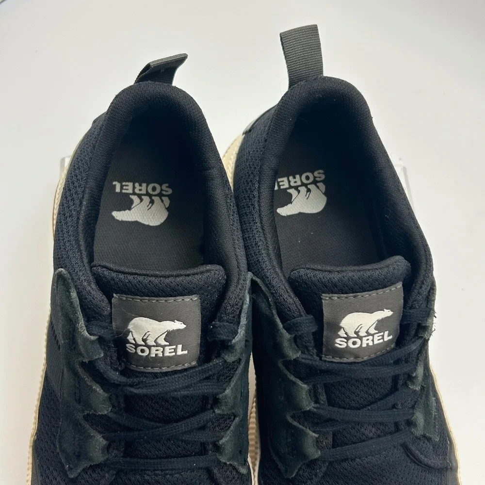 Sorel Out N About III Low Waterproof Platform Sneakers Womens 8.5 Black Gorpcore